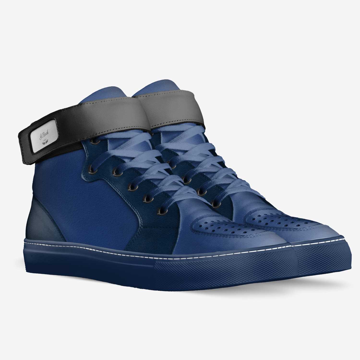 G Rock custom made in Italy shoes by Anton Gladney | Double view