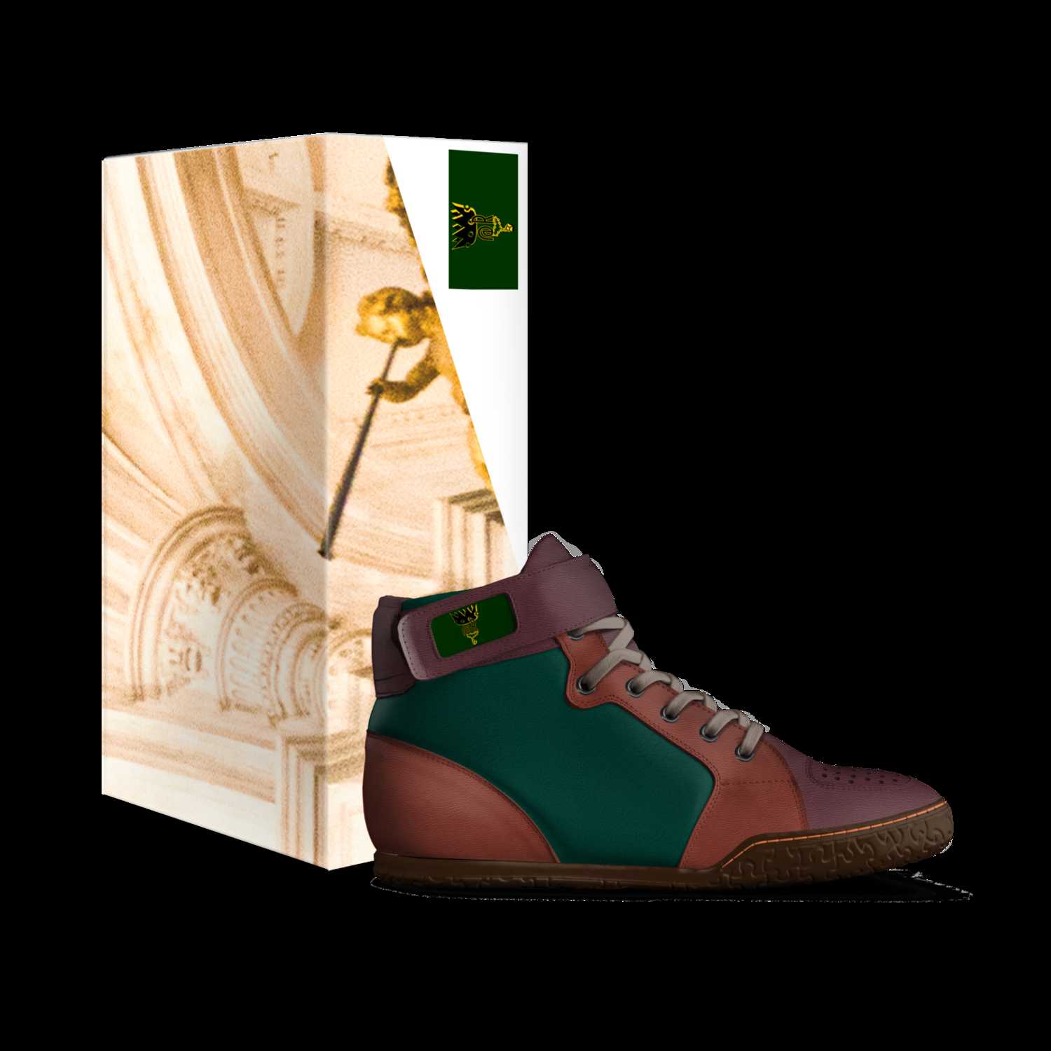 Ancient Recarnation A Custom Shoe concept by Robert Parker