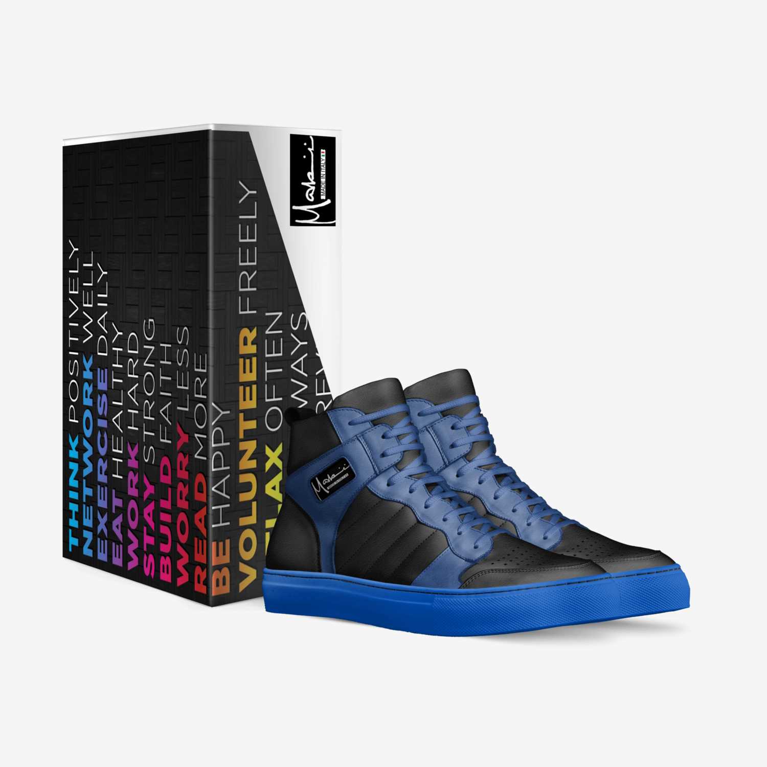 MOAD Original custom made in Italy shoes by Makiri Duckett | Box view