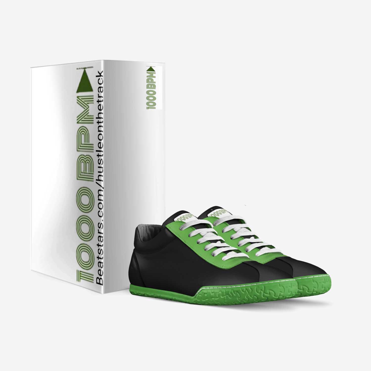 1000bpm custom made in Italy shoes by Aaron Benbow | Box view