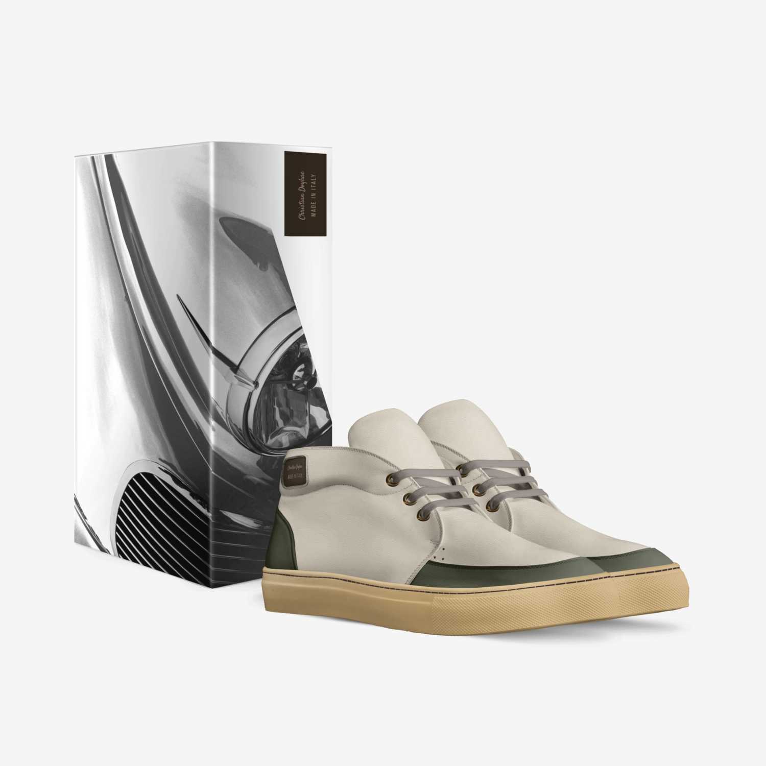 Christian Doyhae  custom made in Italy shoes by Zeborah Foulks | Box view