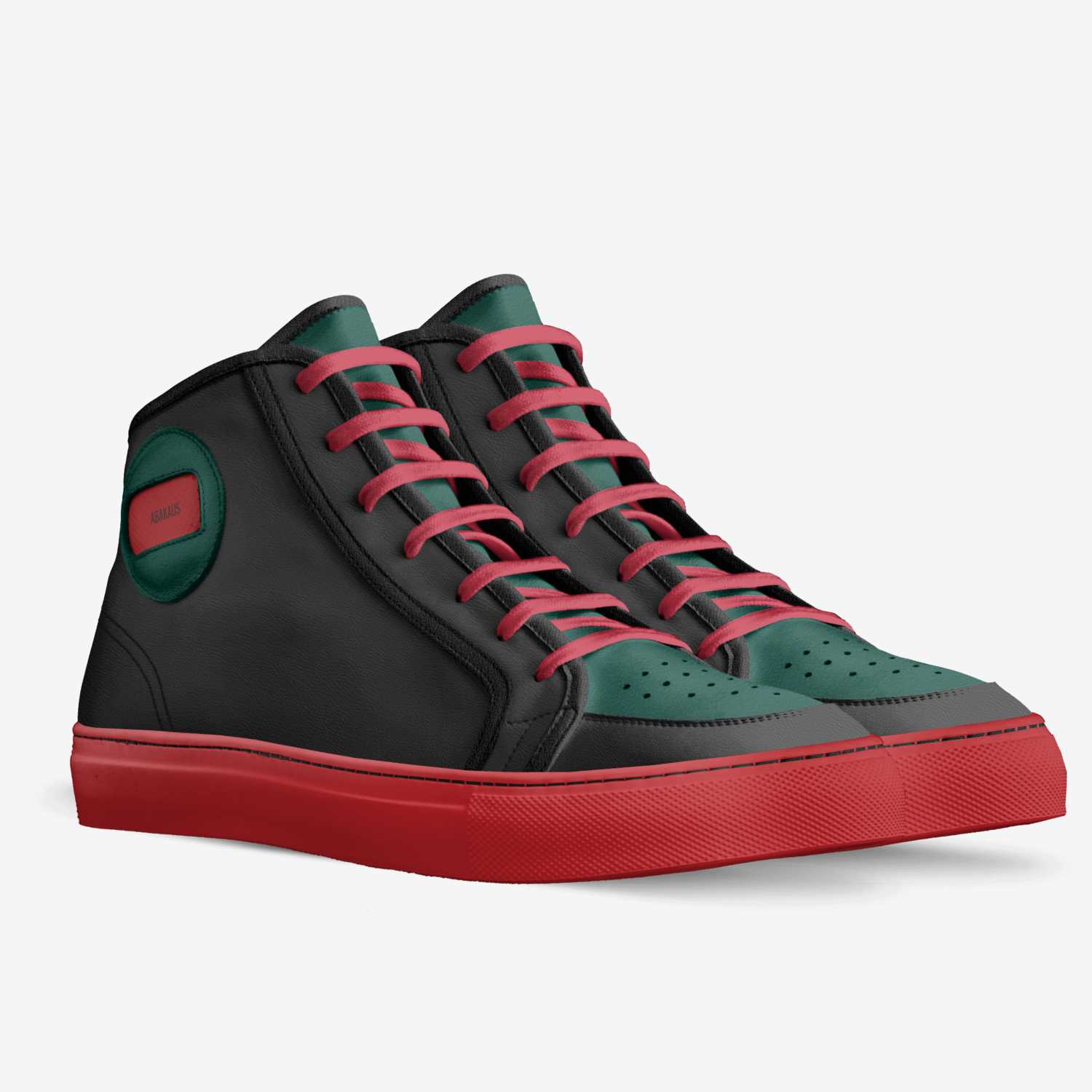 Abakaus custom made in Italy shoes by Patrice Thompson | Double view
