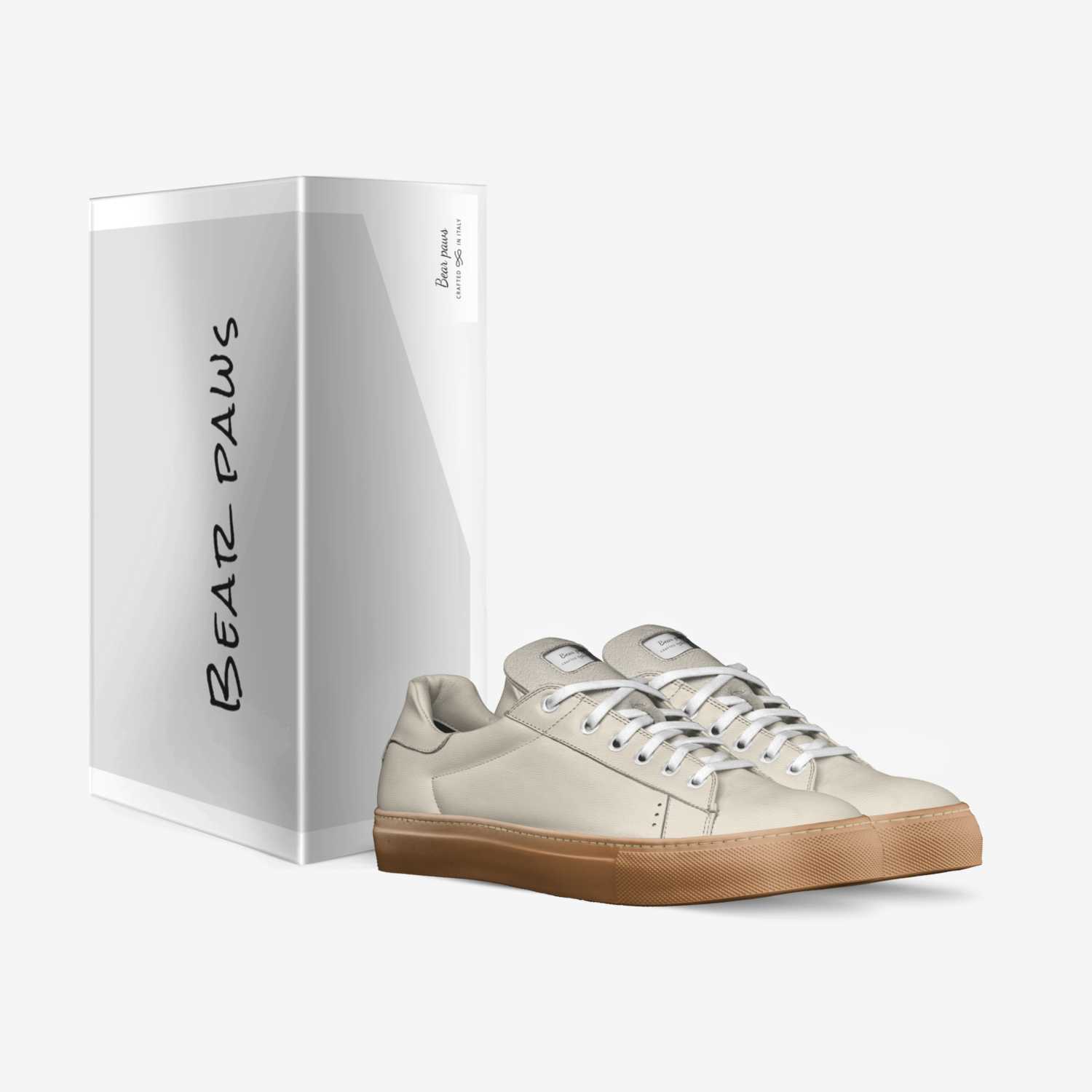 Bear paws custom made in Italy shoes by Matt Leclair | Box view