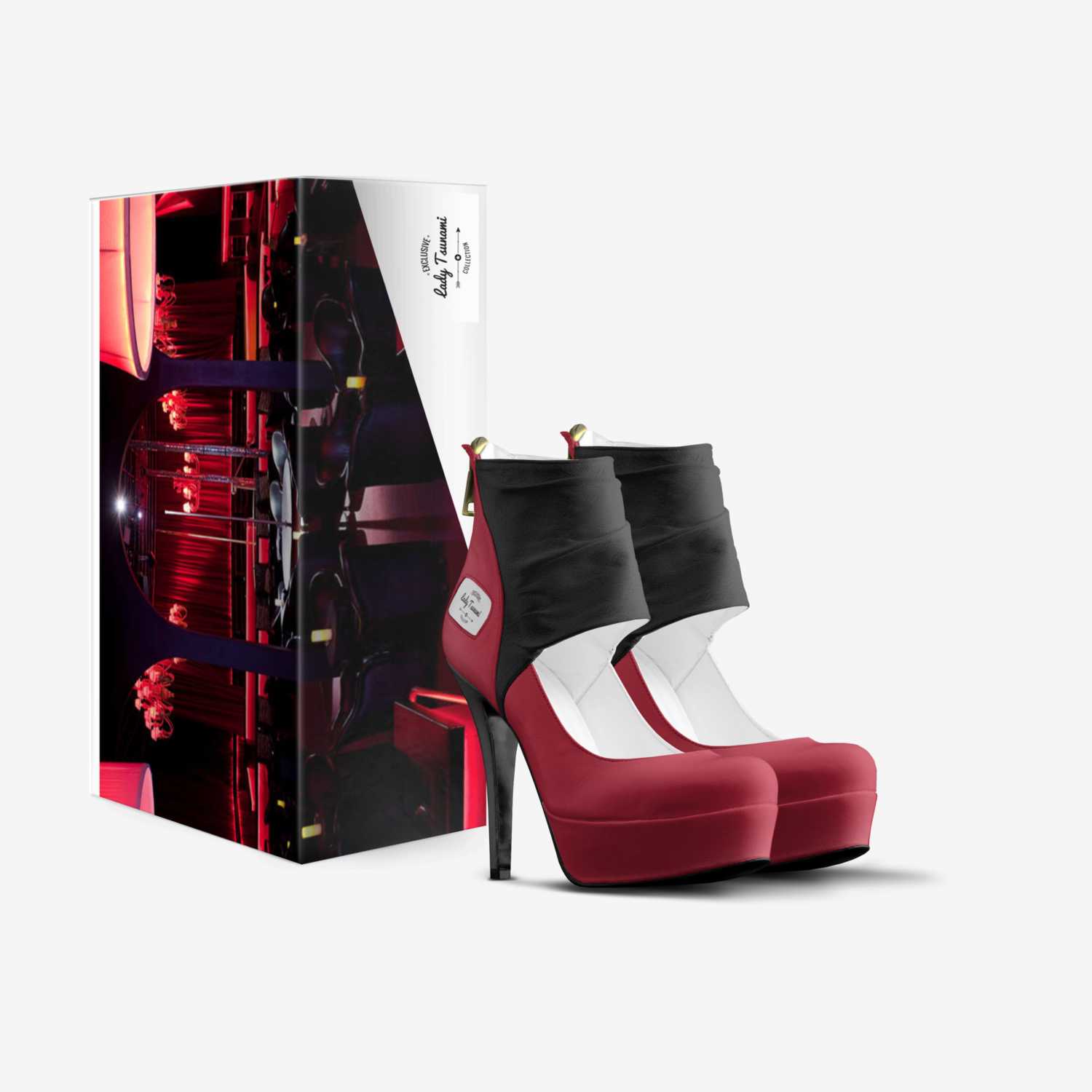 Lady Tsunami A Custom Shoe concept by Ryan Mrtsunami