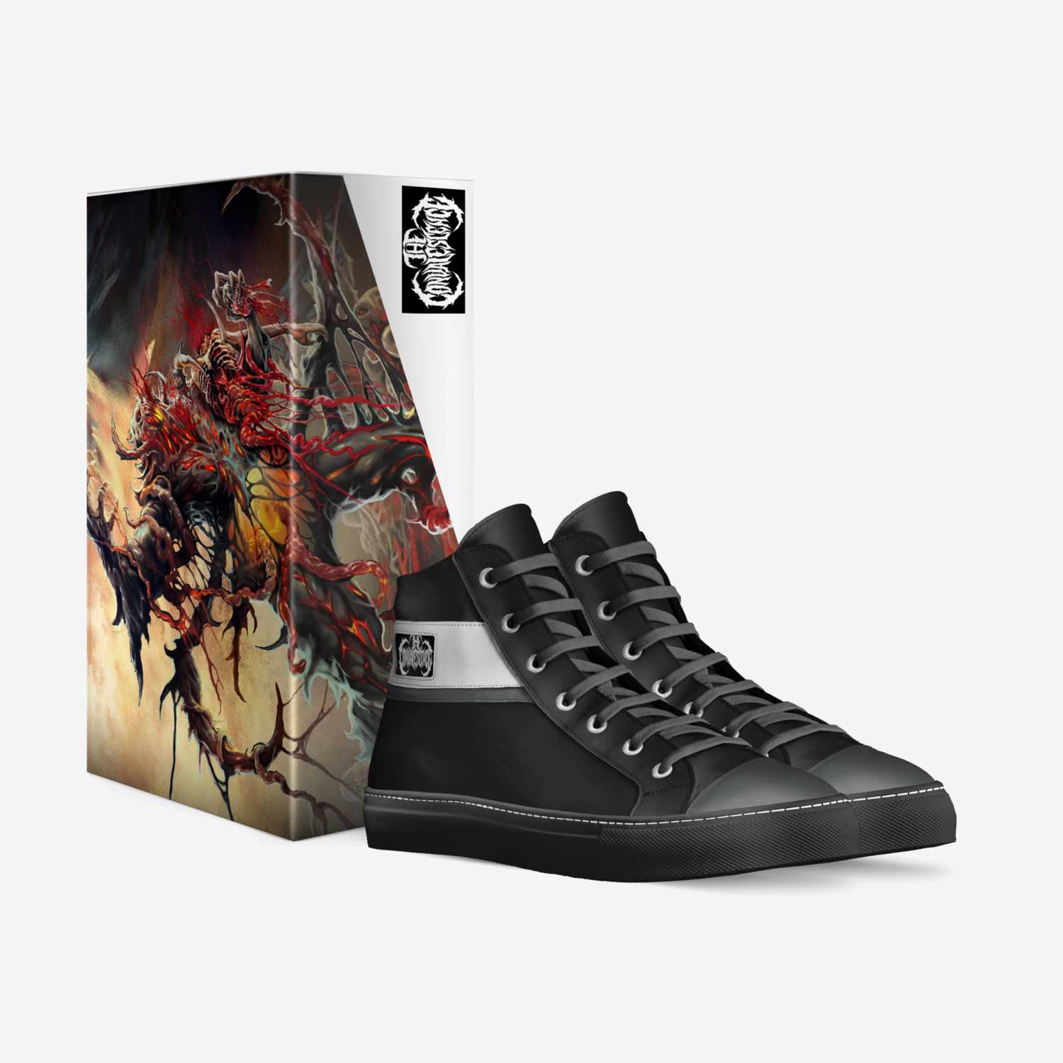 Nightmares custom made in Italy shoes by Micheal vanburen Sellers | Box view