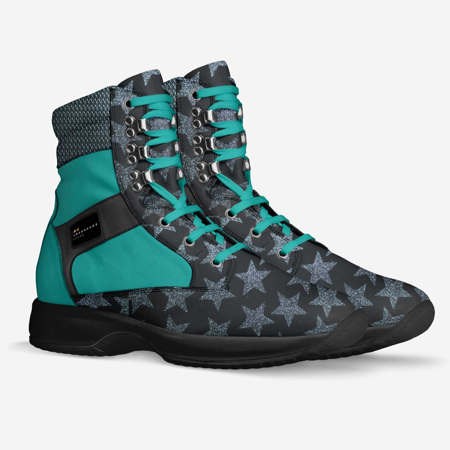 StreetWear1 custom made in Italy shoes by Ethan Bonser | Double view