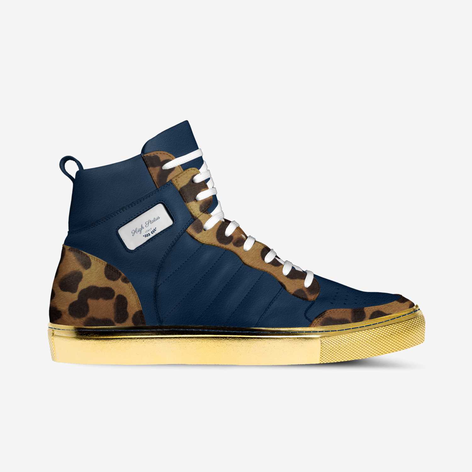 High Status custom made in Italy shoes by Ernest Ruffin | Side view