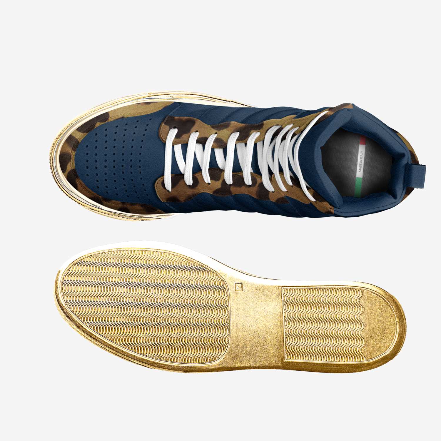 High Status custom made in Italy shoes by Ernest Ruffin | Top view