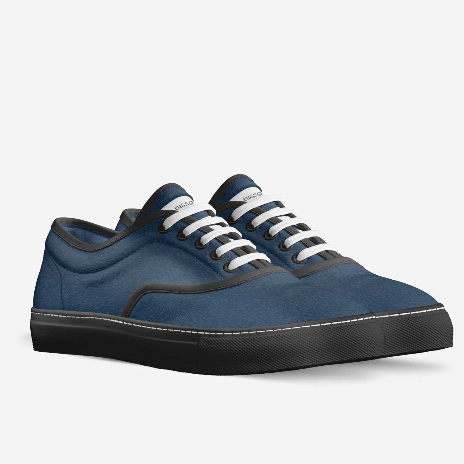 LUSSO custom made in Italy shoes by Naseeb Ellahi | Double view