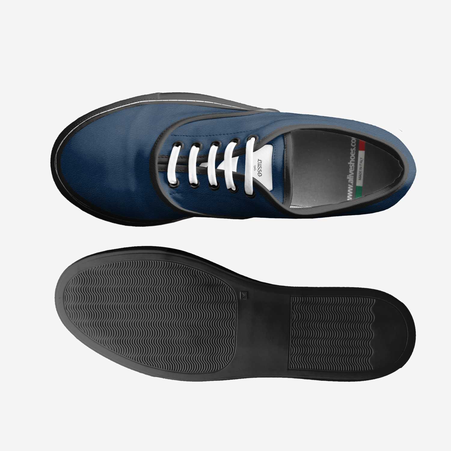 LUSSO custom made in Italy shoes by Naseeb Ellahi | Top view