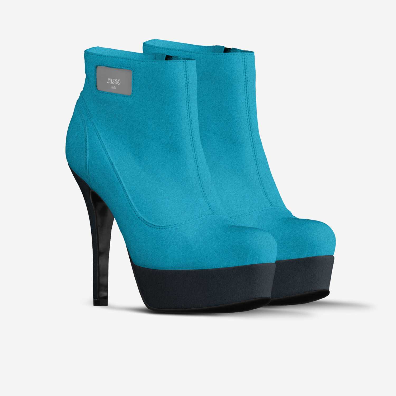 LUSSO custom made in Italy shoes by Naseeb Ellahi | Double view