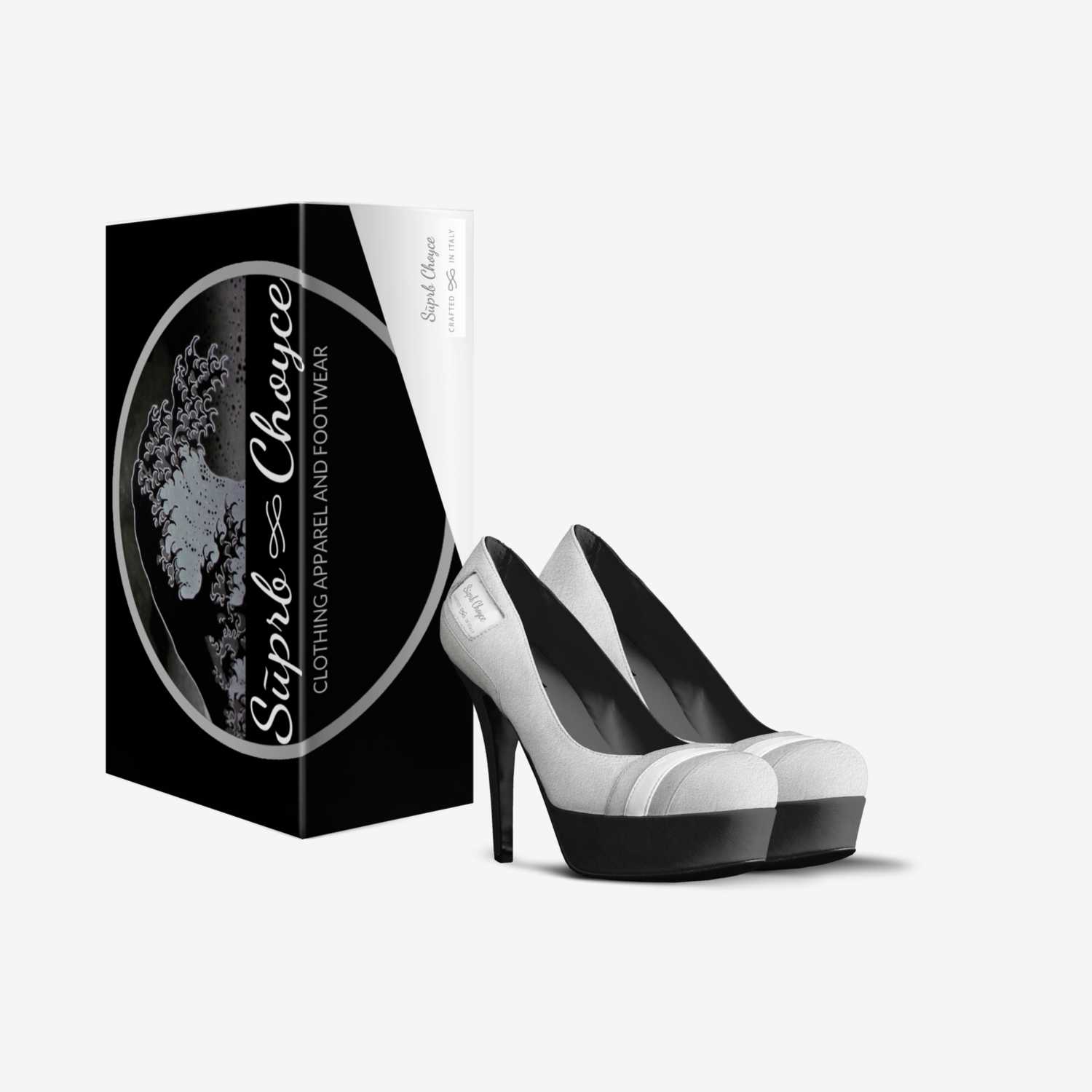 Sūprb Choyce  custom made in Italy shoes by Omari Choyce | Box view
