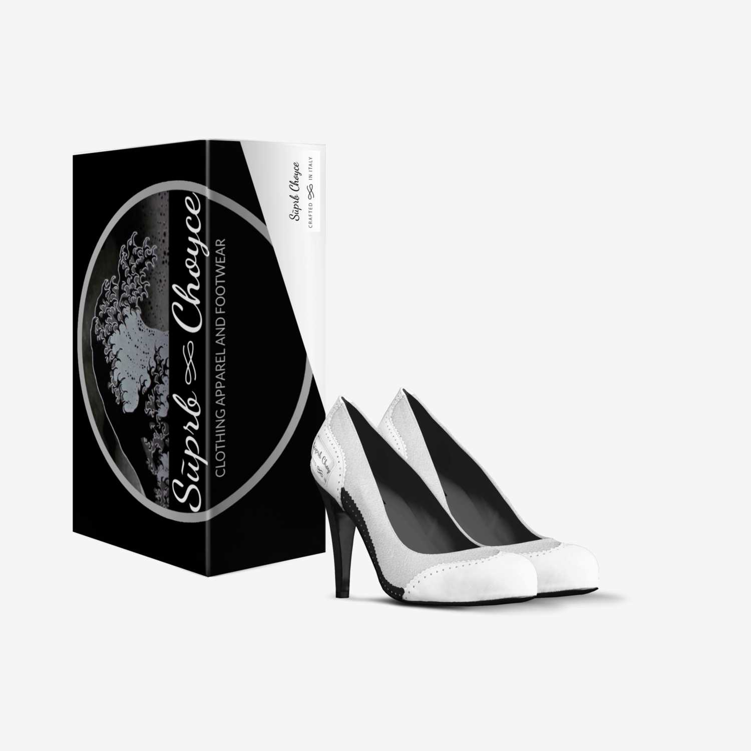 Sūprb Choyce  custom made in Italy shoes by Omari Choyce | Box view