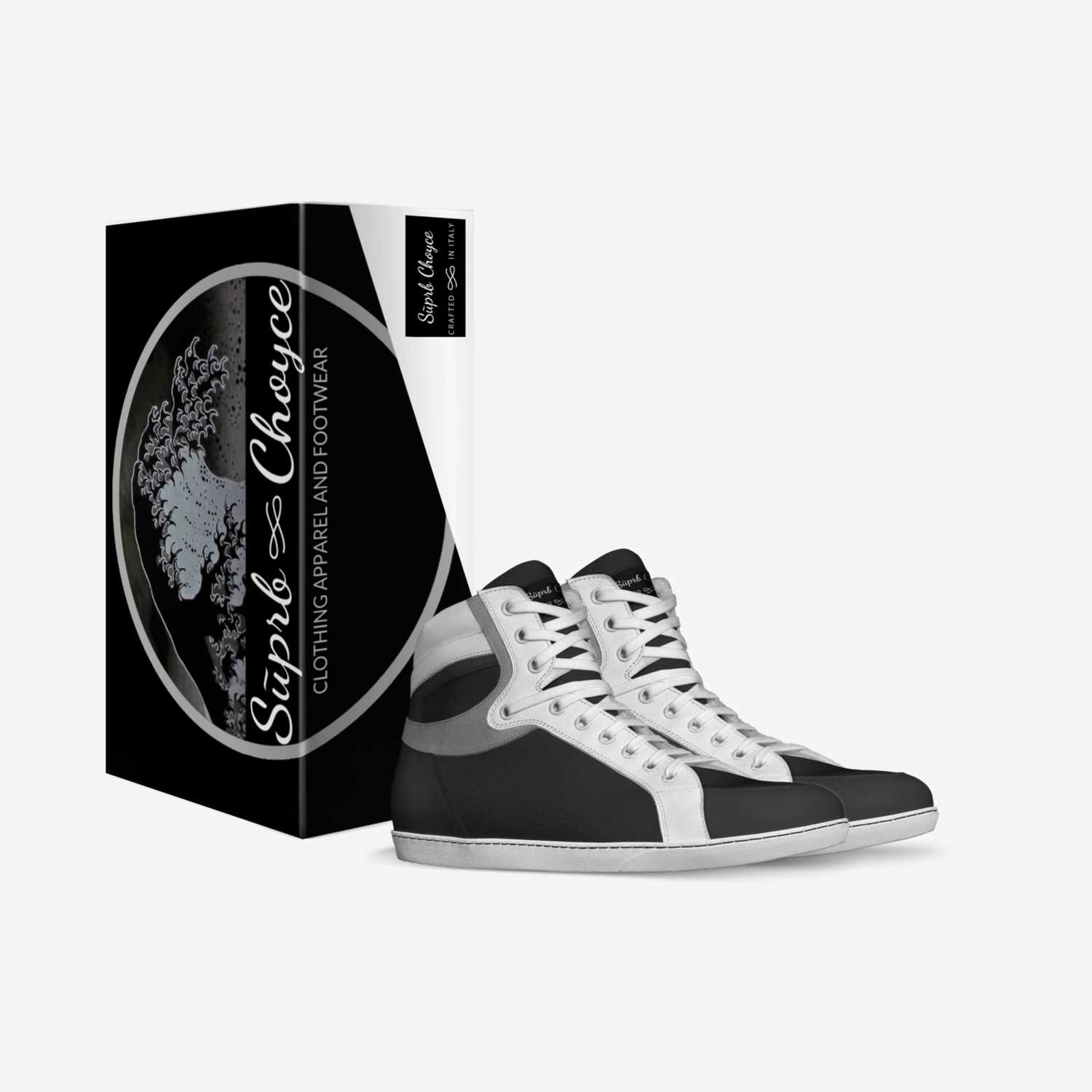Sūprb Choyce  custom made in Italy shoes by Omari Choyce | Box view