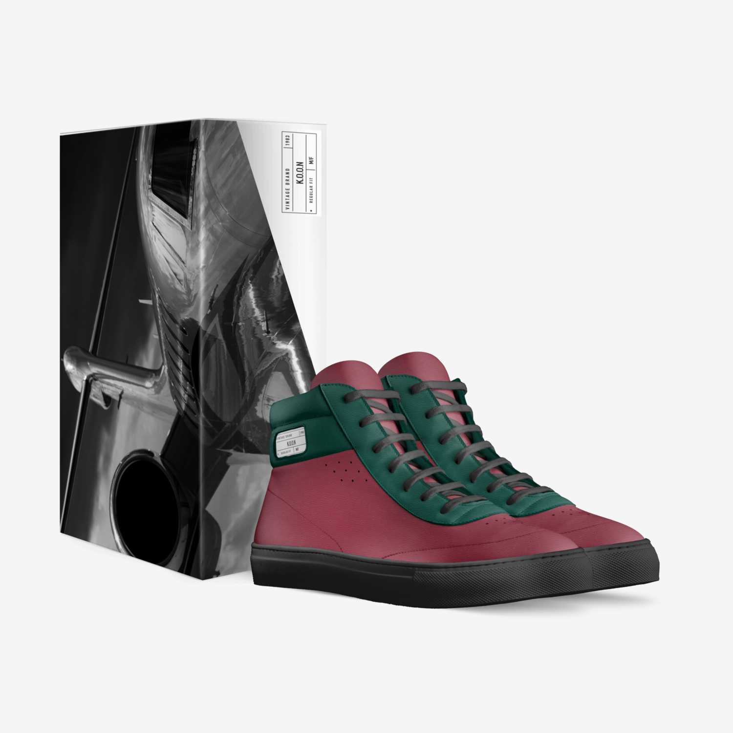 K.O.O.N custom made in Italy shoes by Koon Design | Box view