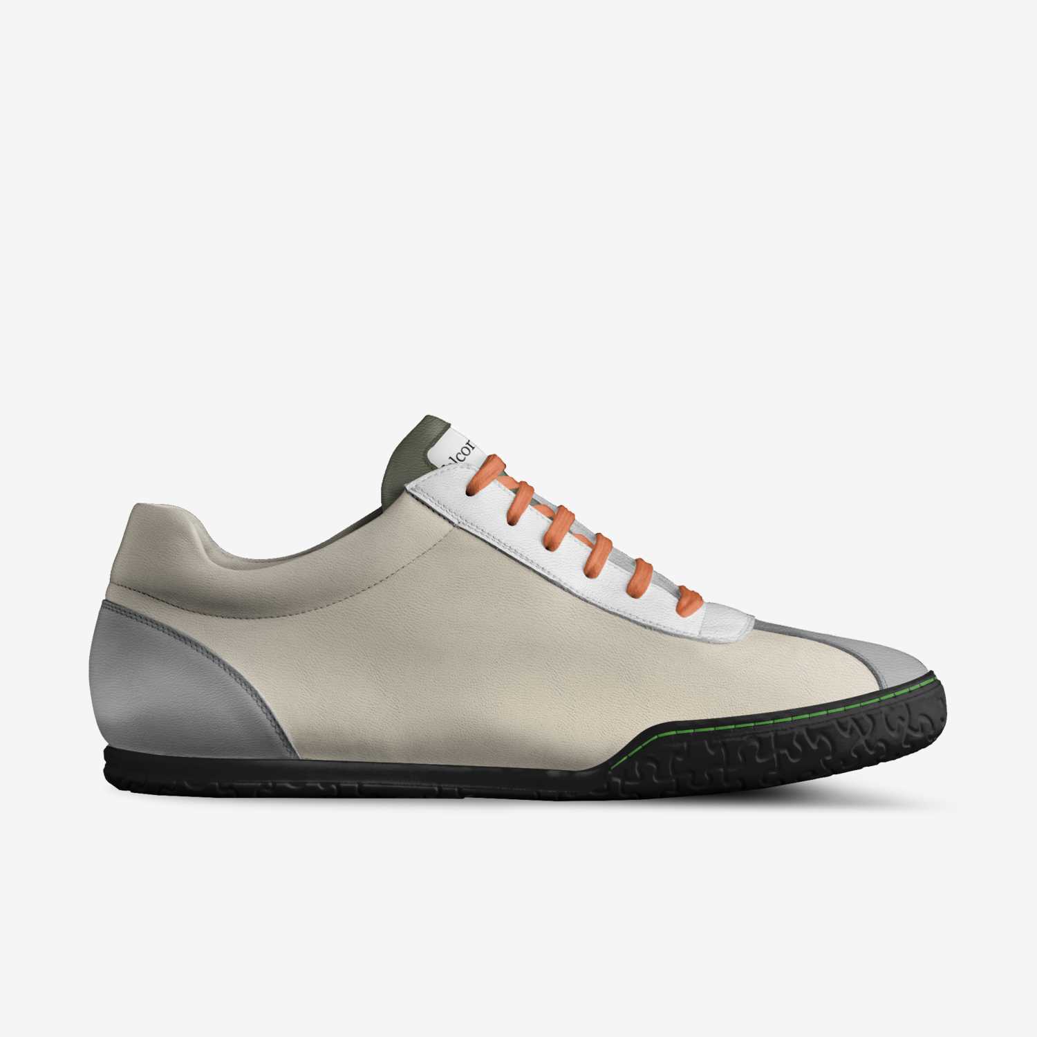 falconPOWER custom made in Italy shoes by Caillou Pettis | Side view