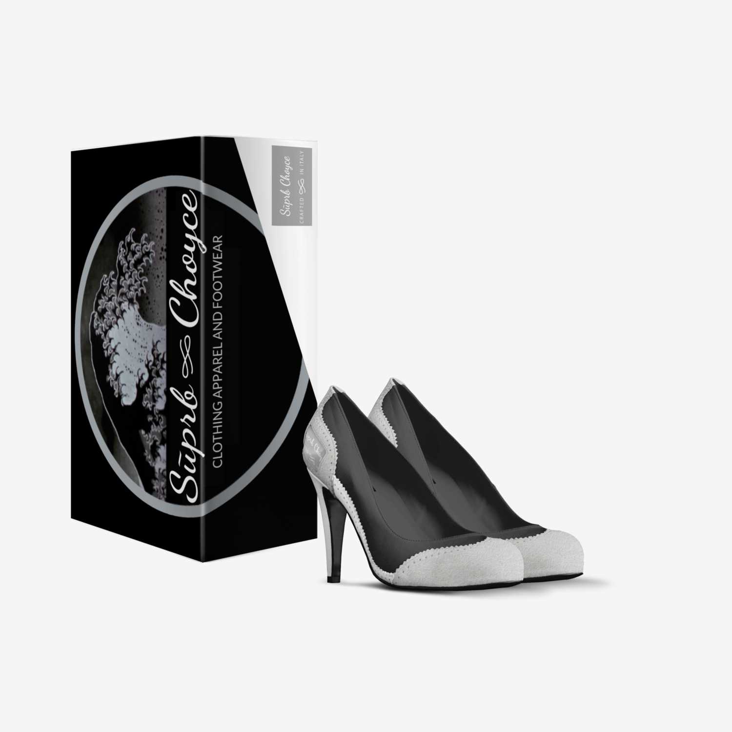 Sūprb Choyce  custom made in Italy shoes by Omari Choyce | Box view