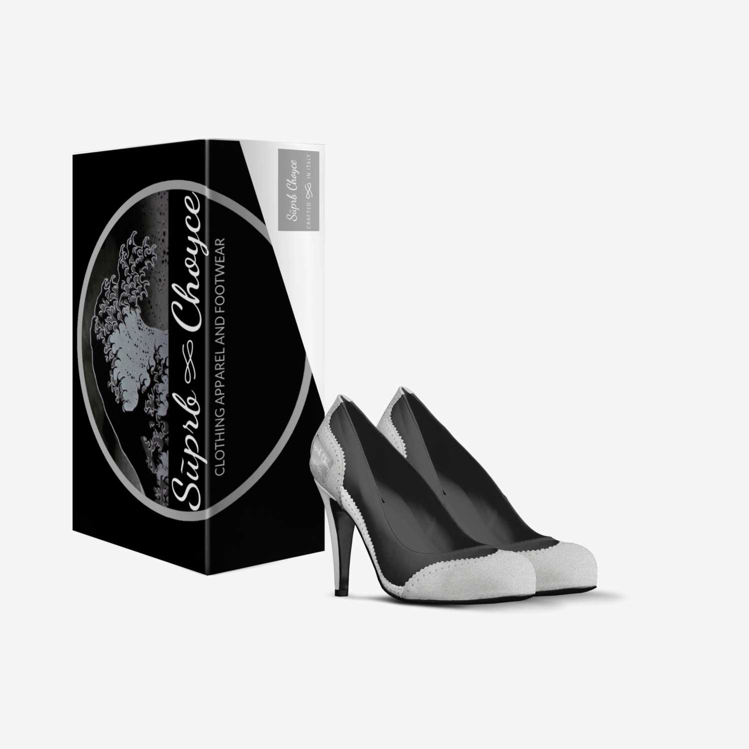 Sūprb Choyce  custom made in Italy shoes by Omari Choyce | Box view