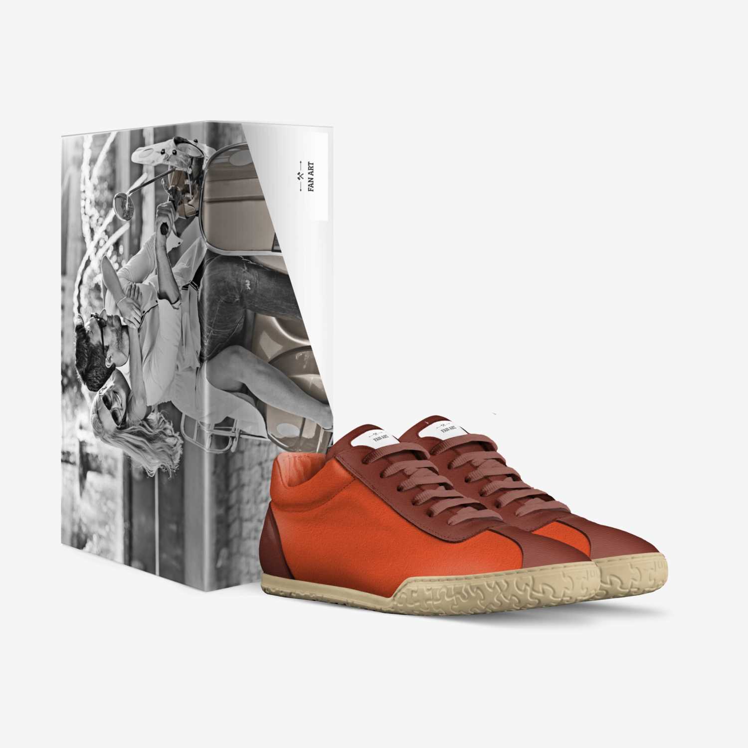 Fan Art custom made in Italy shoes by Arfan Fitrananda | Box view