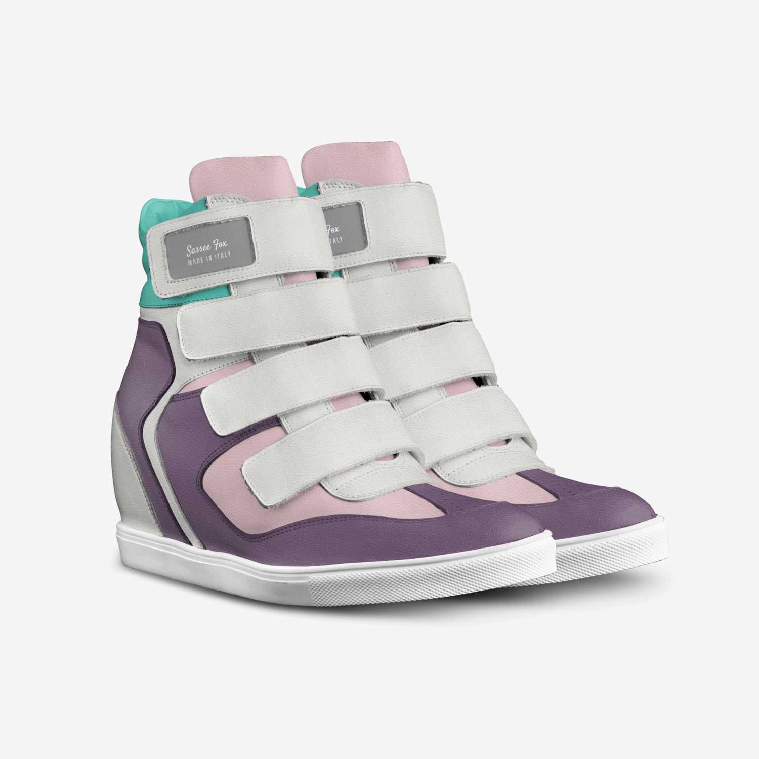Sassee Fox 2 custom made in Italy shoes by J Tizzle | Double view