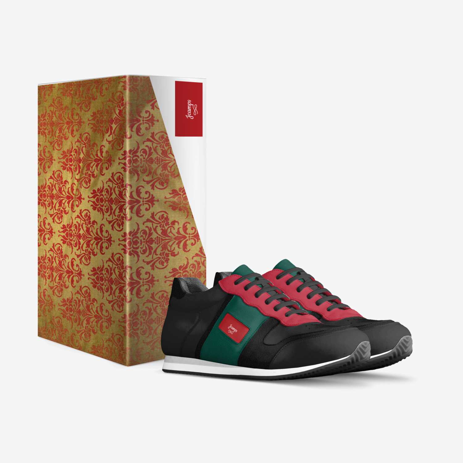 Jcamps custom made in Italy shoes by Jivarie Campbell | Box view