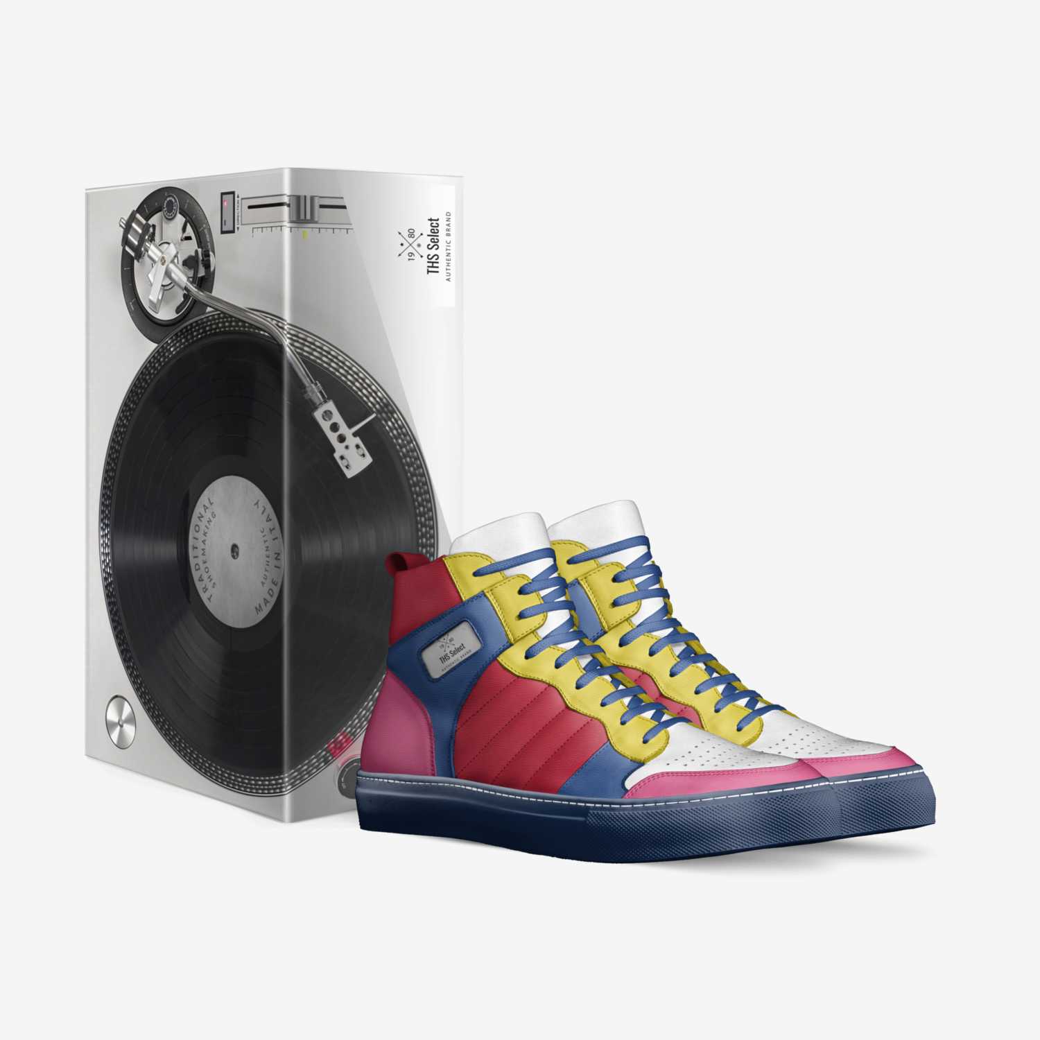 Red Jubilee custom made in Italy shoes by Cali Girl | Box view