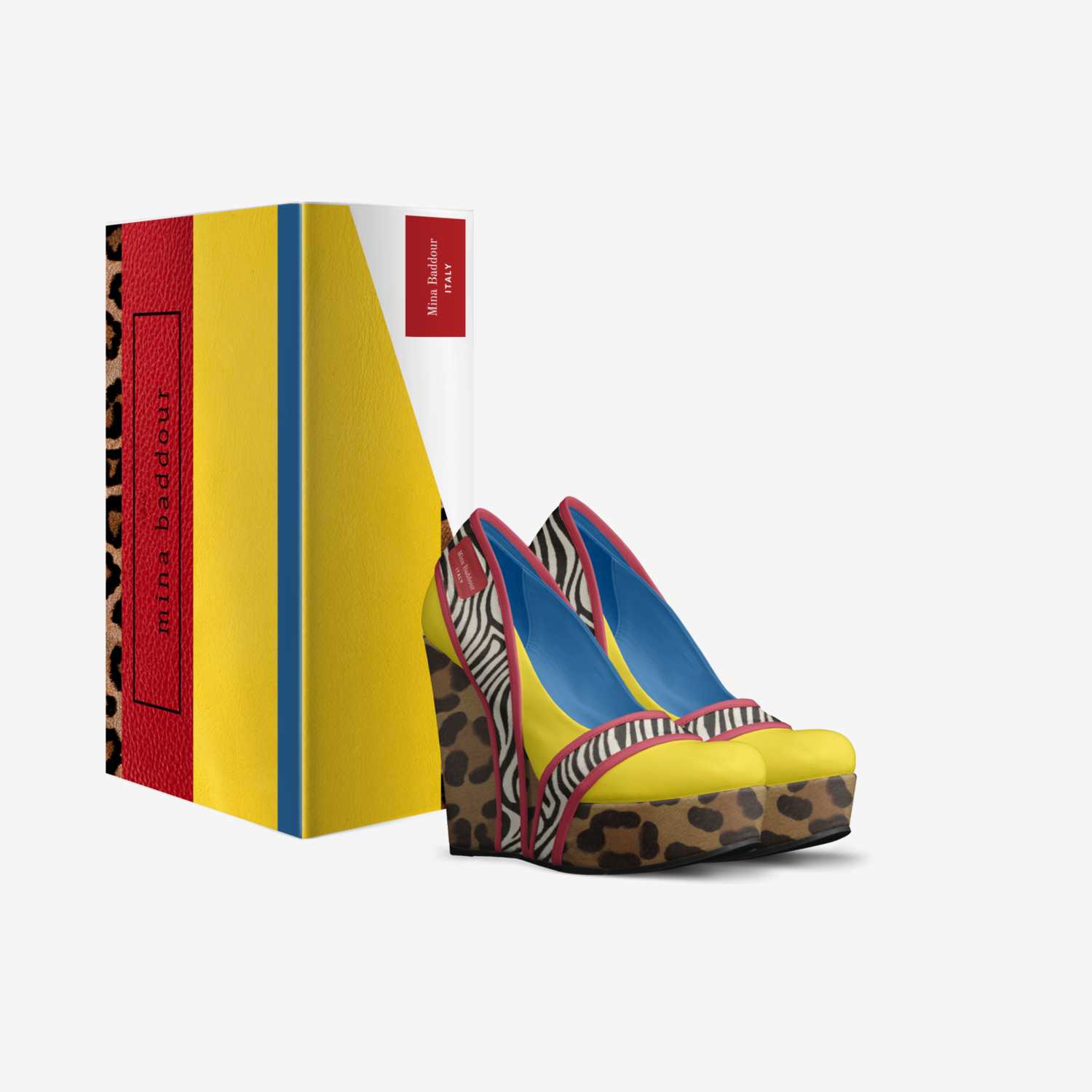 Sunshine Walking custom made in Italy shoes by Cali Girl | Box view