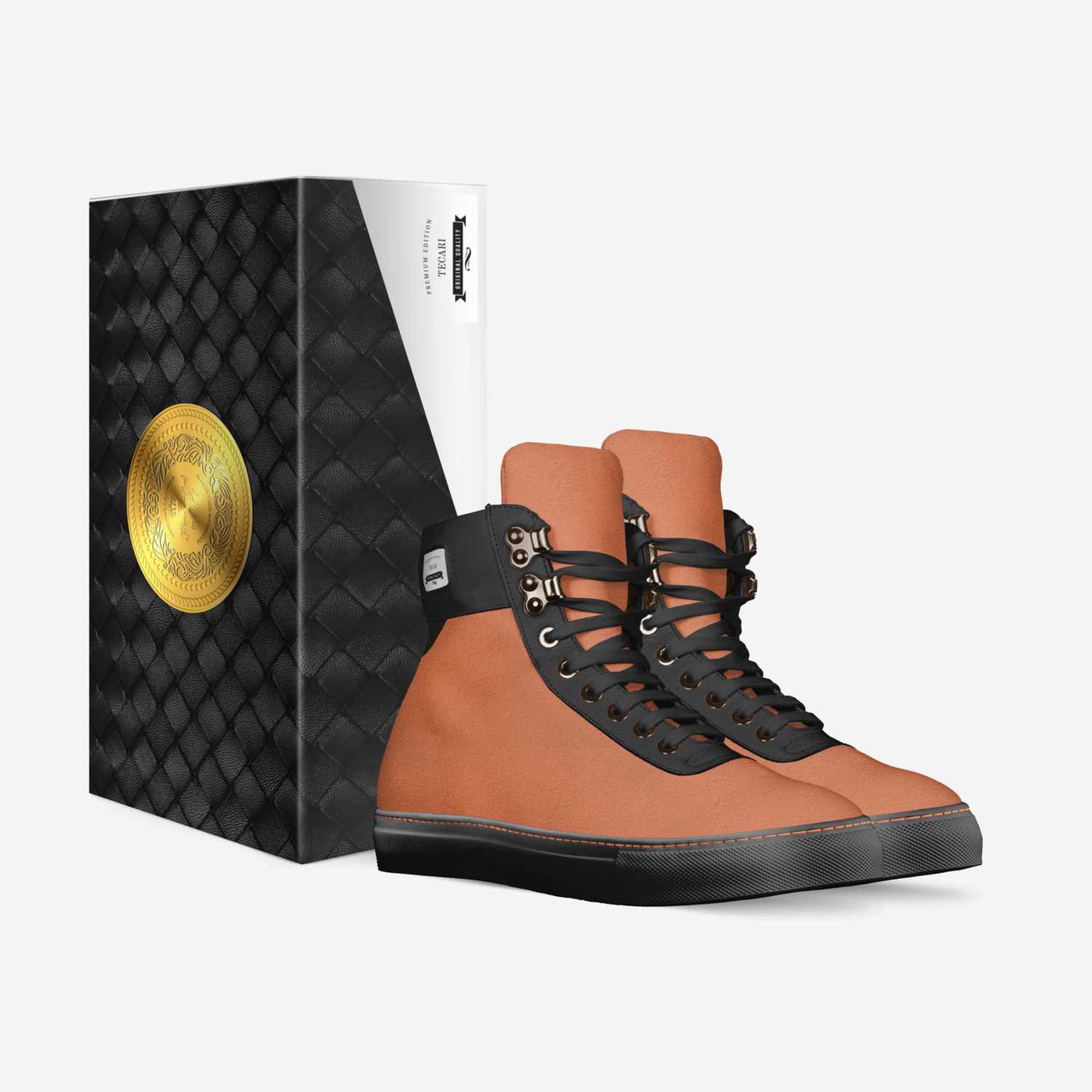 Tecari custom made in Italy shoes by Todd Redditt | Box view