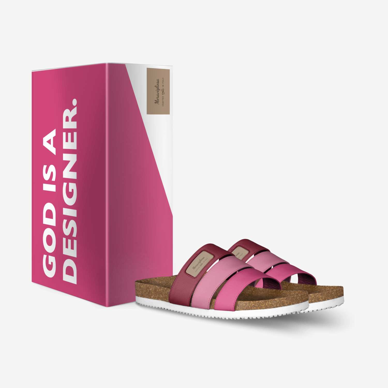 Meravigliosa custom made in Italy shoes by Ashley Richardson | Box view