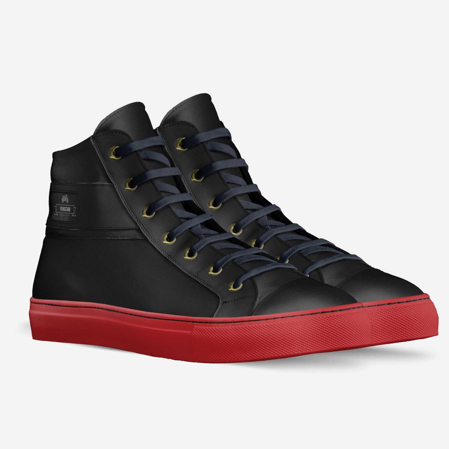 YOUNGSTABB custom made in Italy shoes by Derek Moore The Boss | Double view