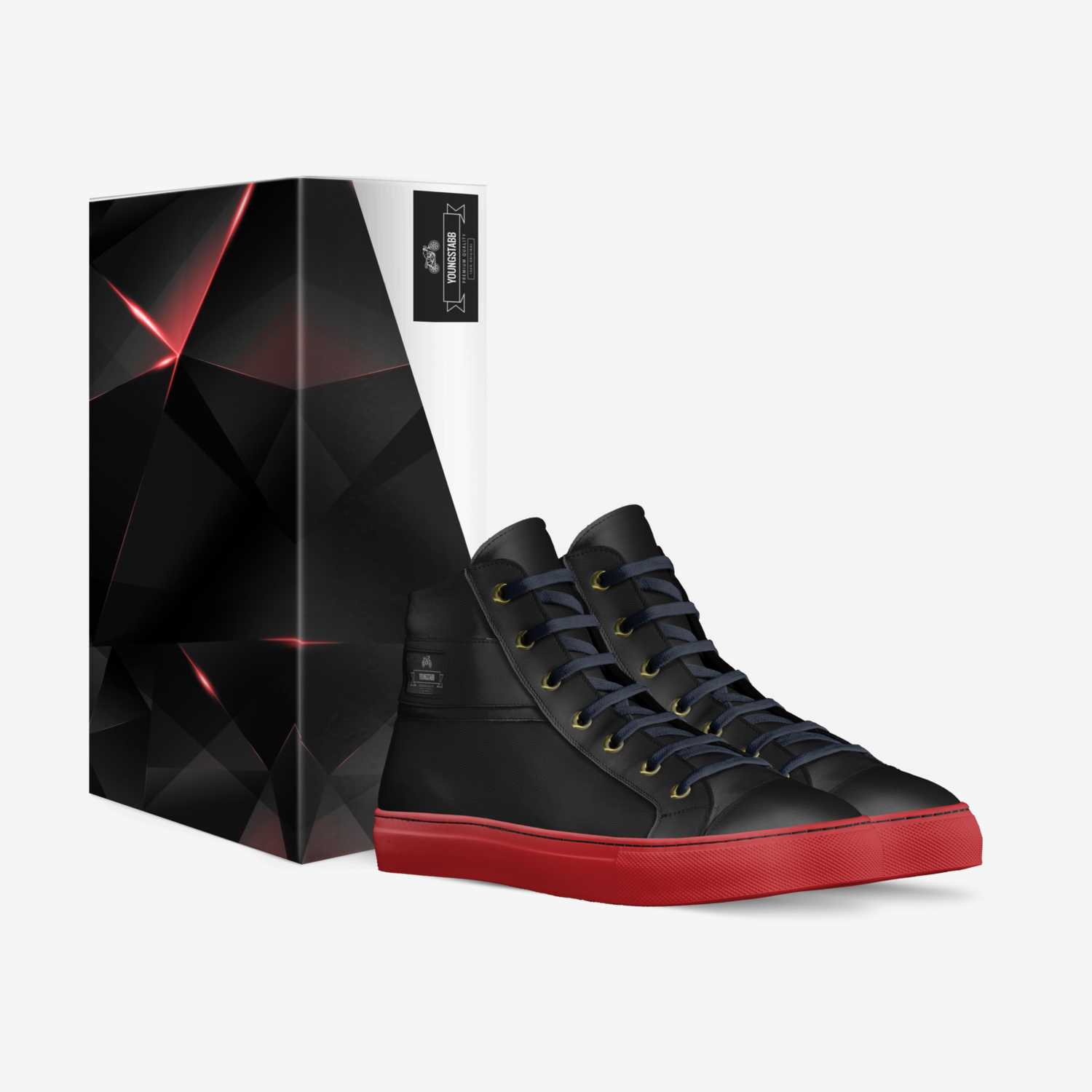 YOUNGSTABB custom made in Italy shoes by Derek Moore The Boss | Box view