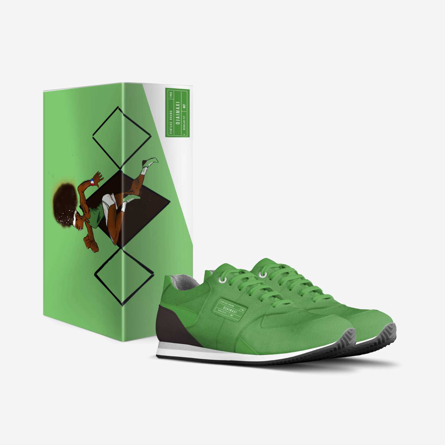OJAI custom made in Italy shoes by Maxie Ojai Bell | Box view
