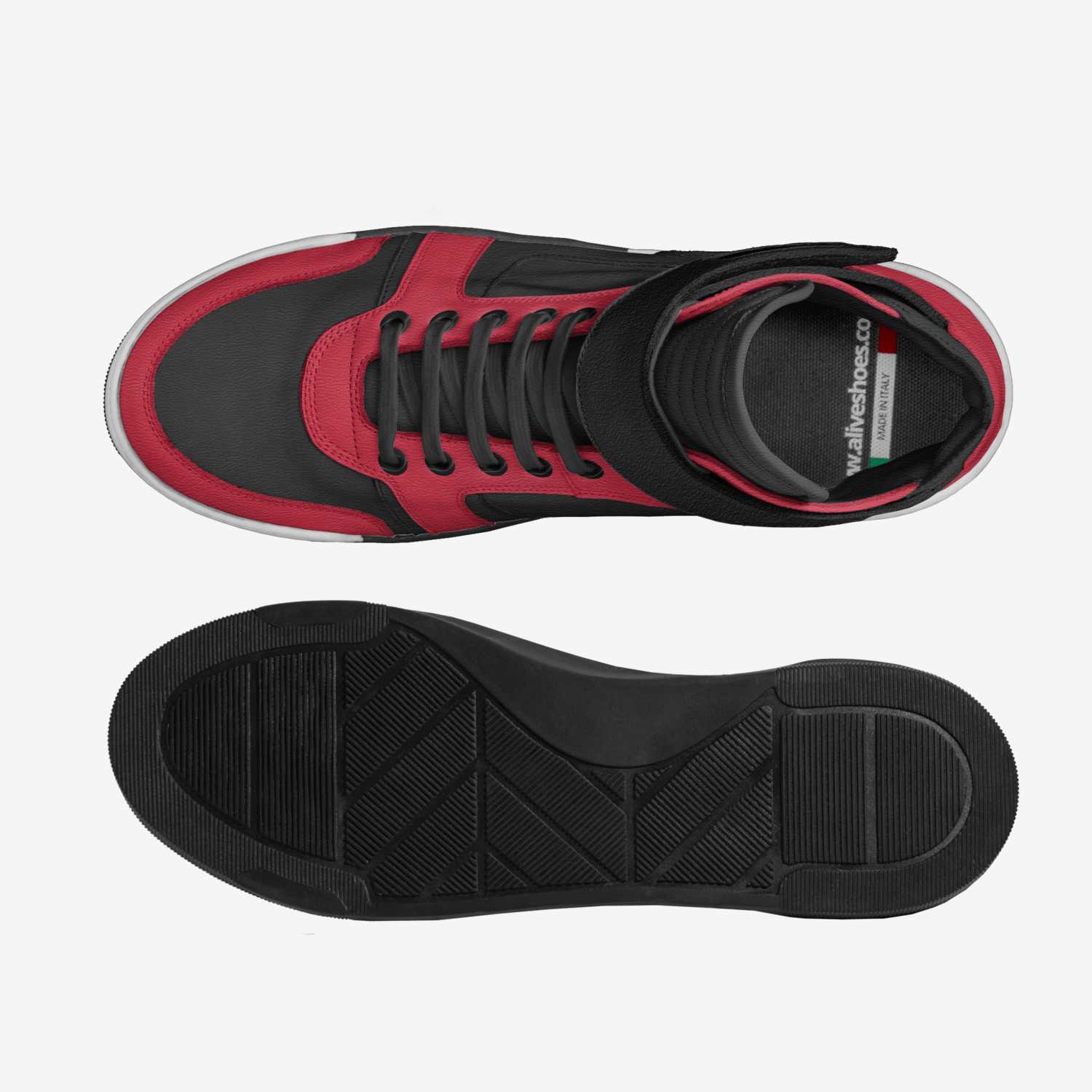 BUFU custom made in Italy shoes by Pauly Martinez | Top view