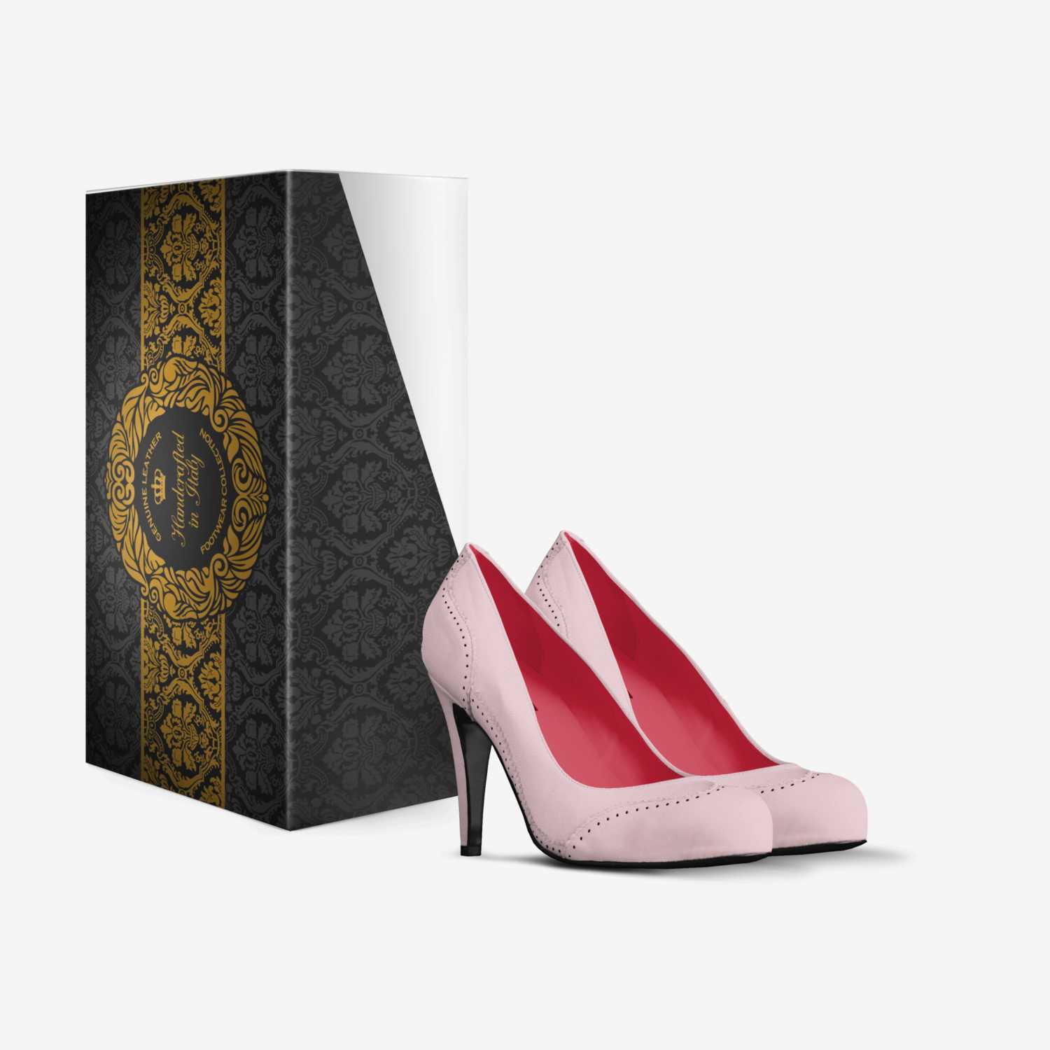 La infinitè  custom made in Italy shoes by Tswelopele & Emily Mosikili | Box view