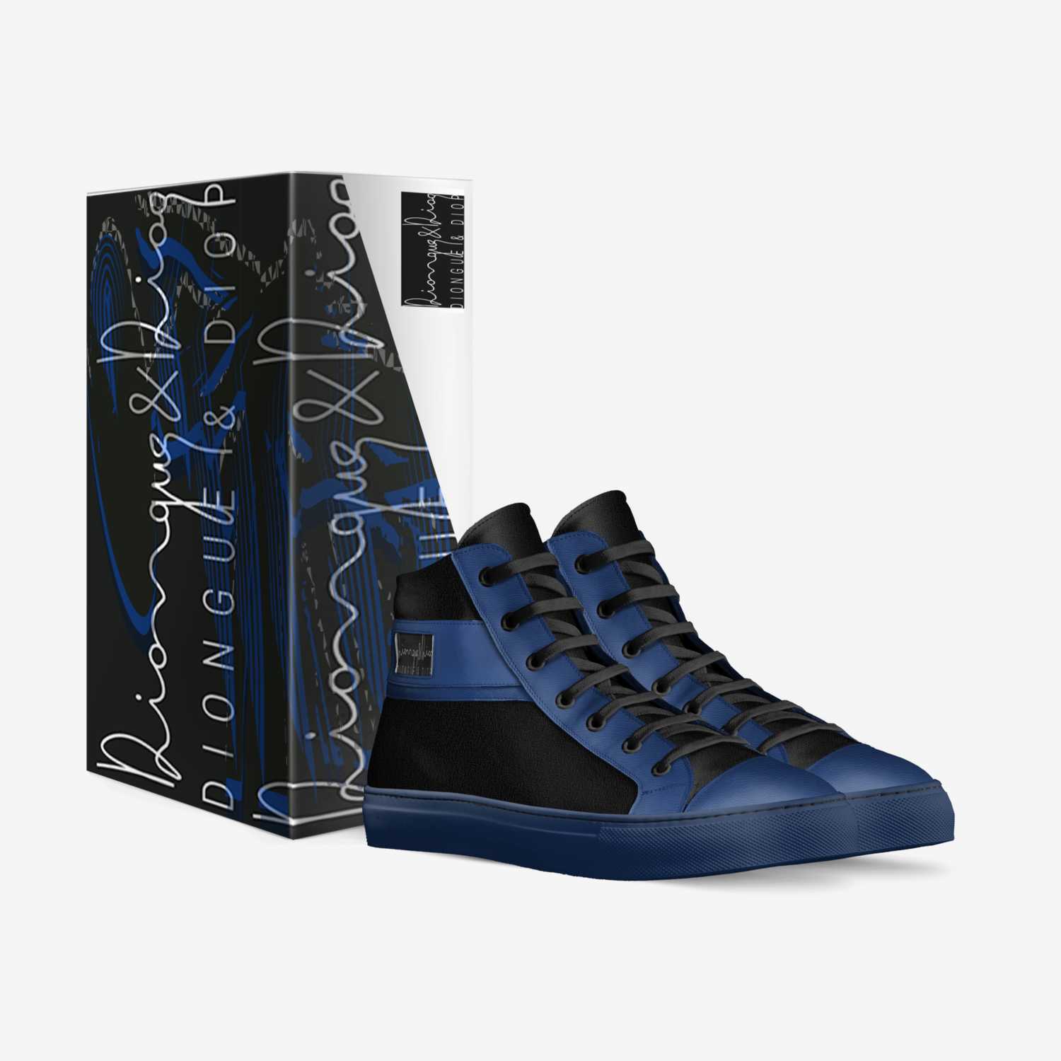 Diongue&Diop custom made in Italy shoes by Papa Diongue | Box view