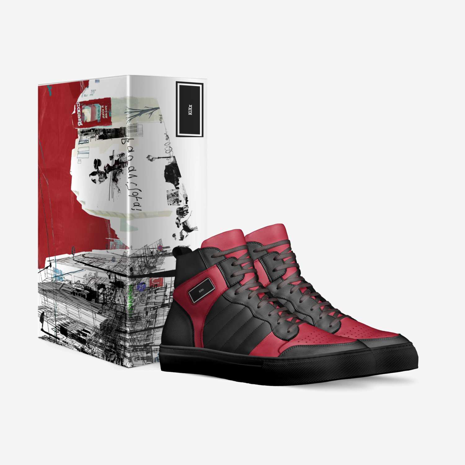 KiXx custom made in Italy shoes by Kickman Teddy | Box view