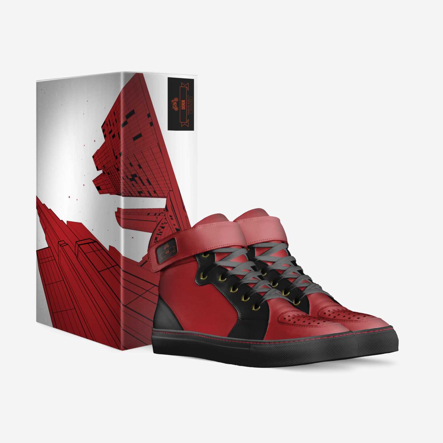 Derek custom made in Italy shoes by Derek Moore The Boss | Box view