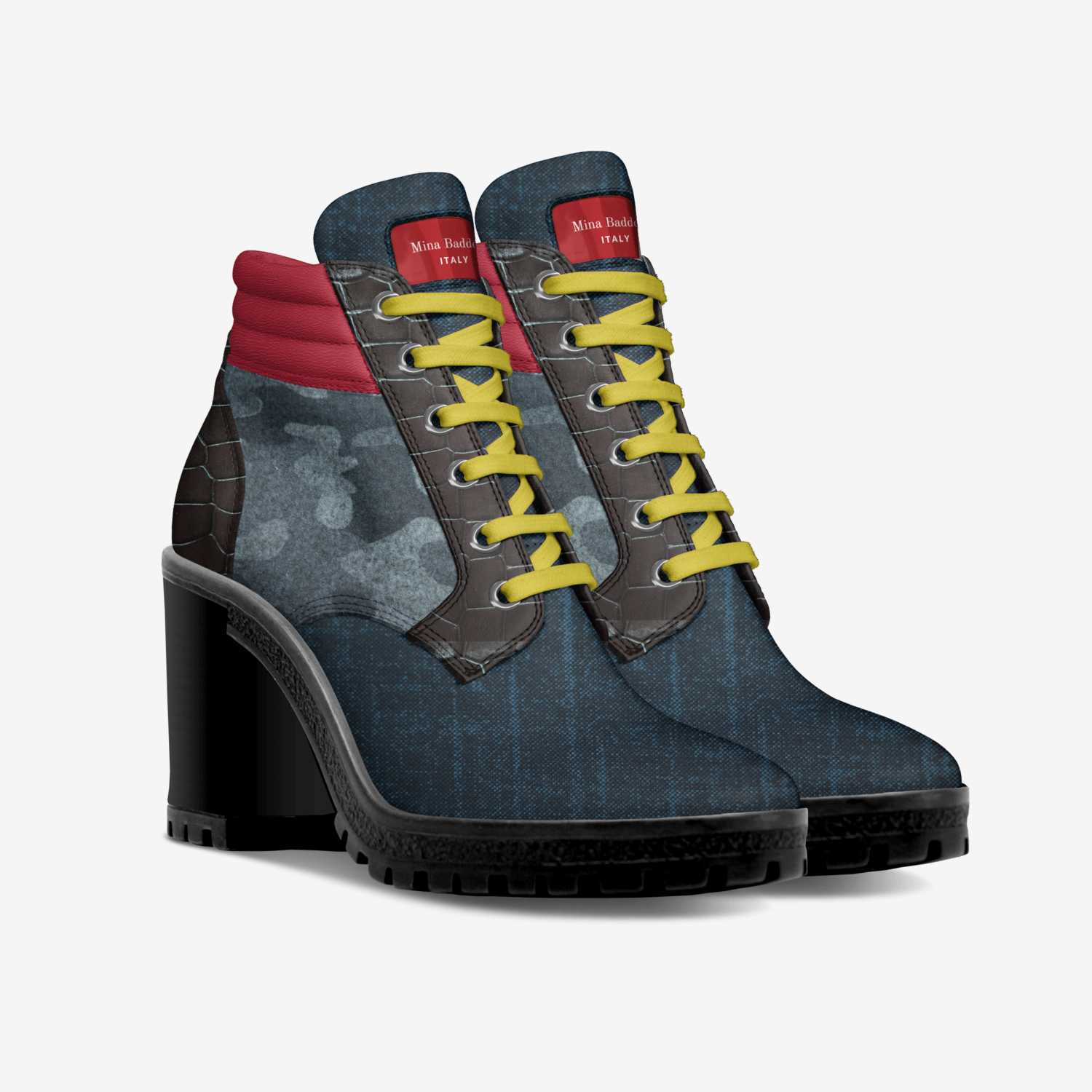 Clarissa custom made in Italy shoes by Cali Girl | Double view