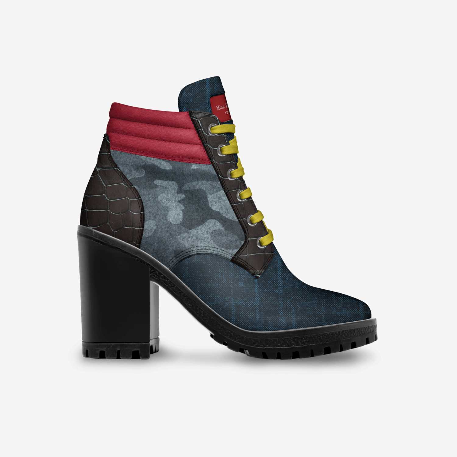 Clarissa custom made in Italy shoes by Cali Girl | Side view
