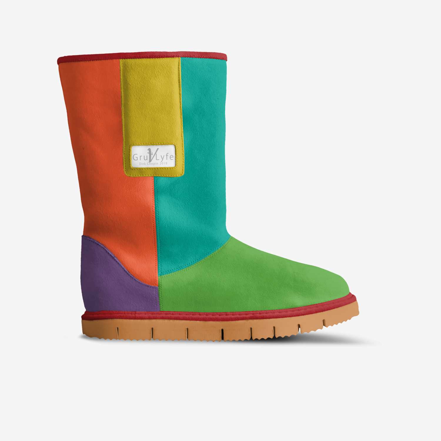 Colorata custom made in Italy shoes by Dirk Chopin | Side view