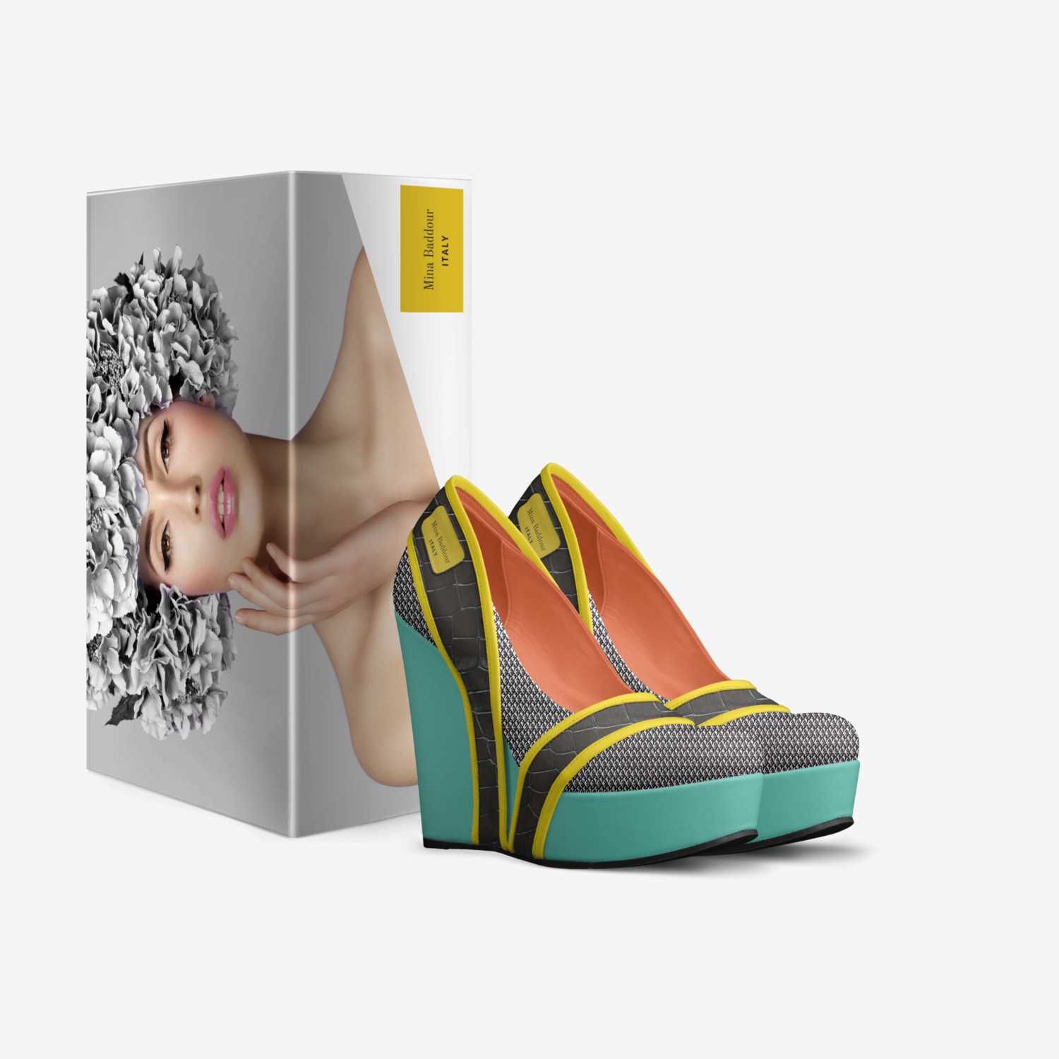 Carly custom made in Italy shoes by Cali Girl | Box view