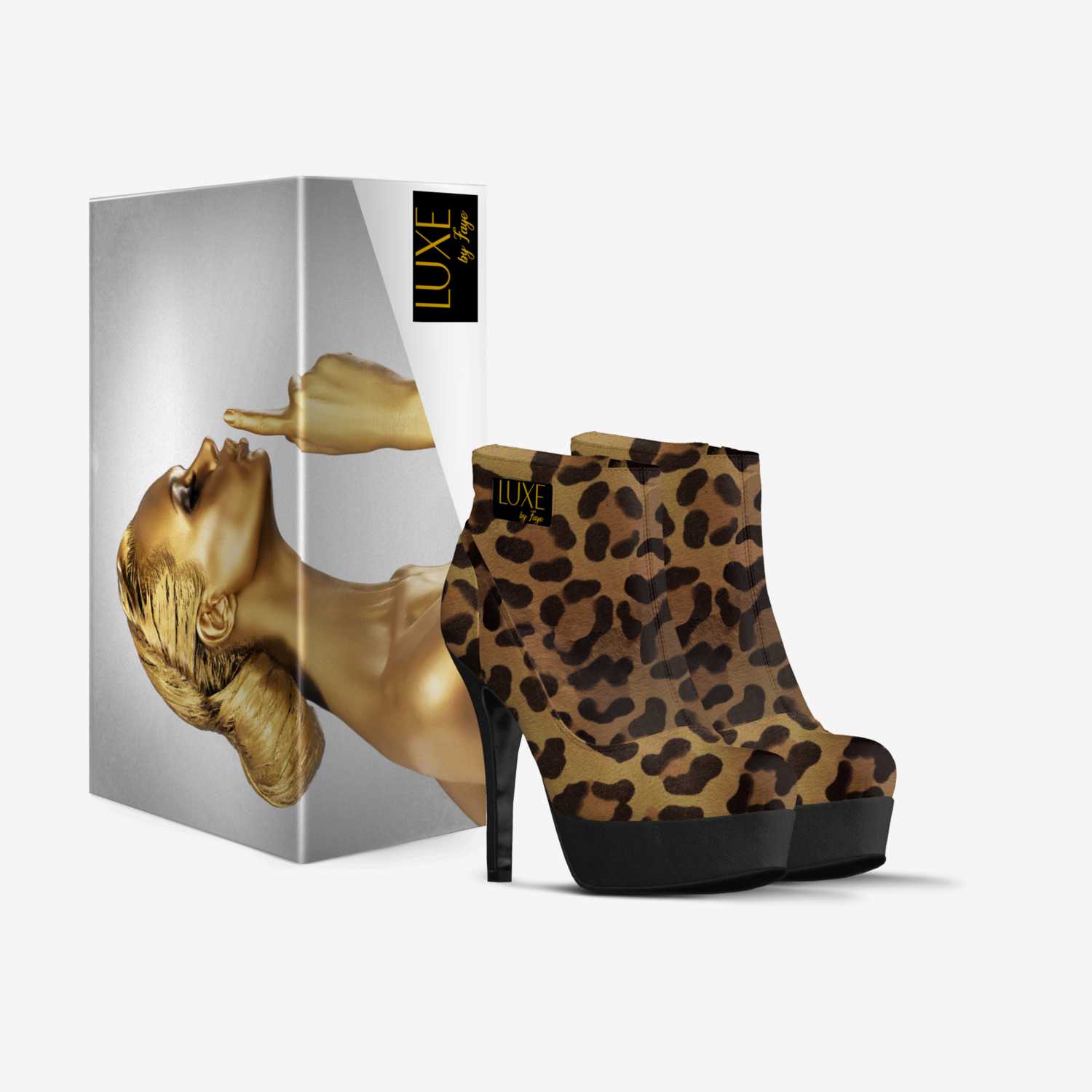 Luxe by Faye custom made in Italy shoes by Faye Brown | Box view
