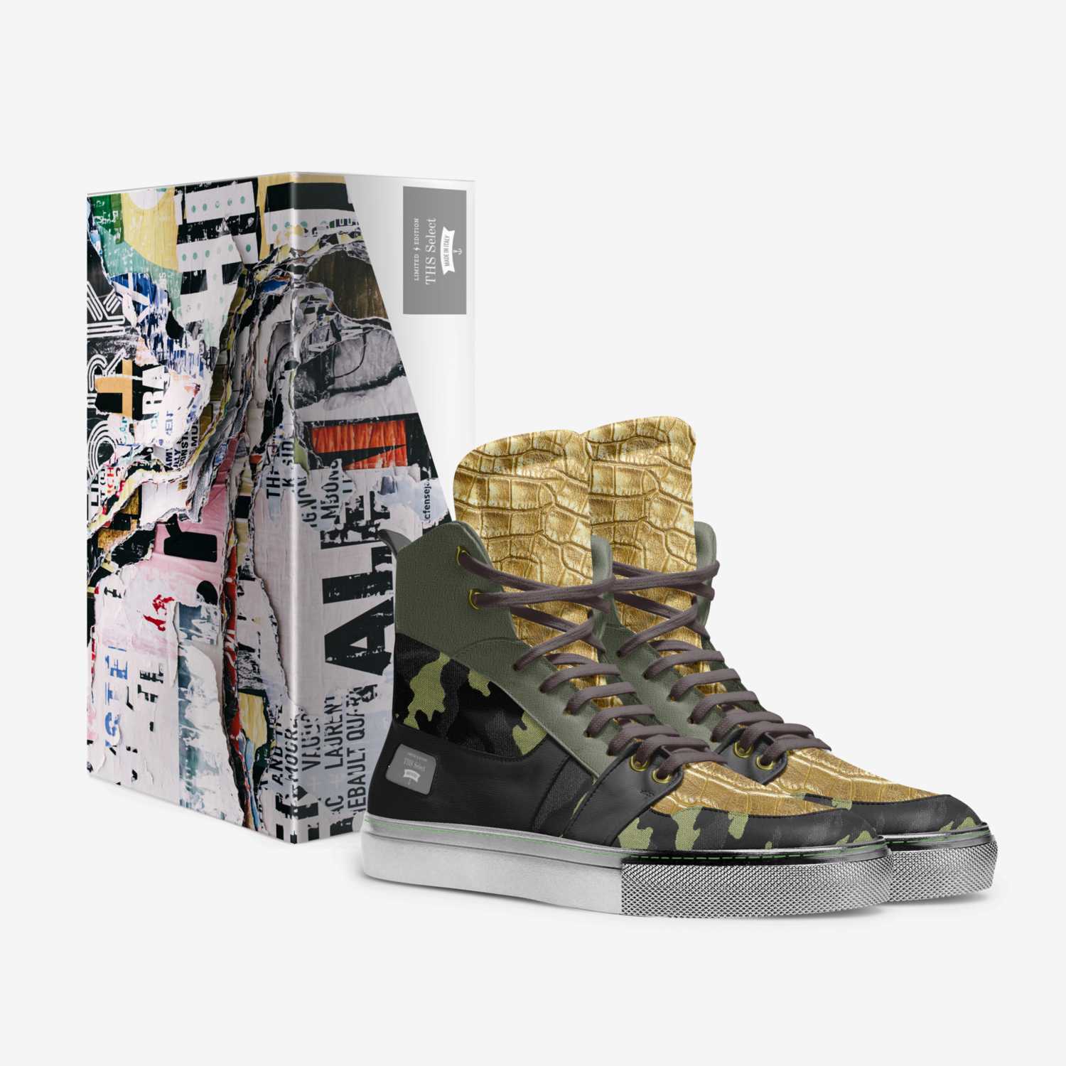 24Karat custom made in Italy shoes by Cali Girl | Box view