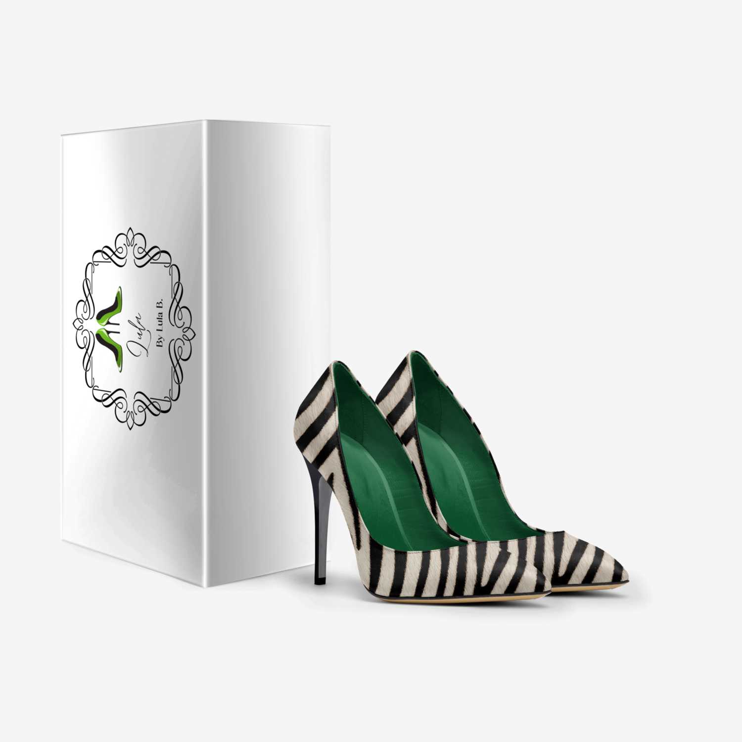 Wanda custom made in Italy shoes by Lula B | Box view
