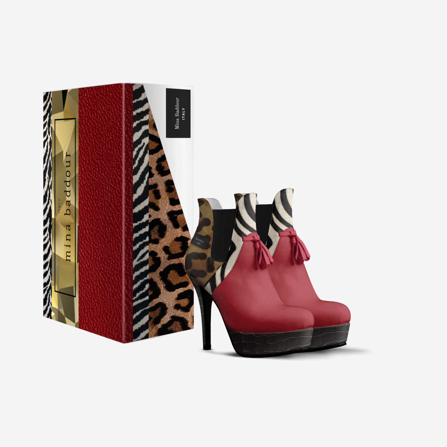 Wild Side custom made in Italy shoes by Cali Girl | Box view