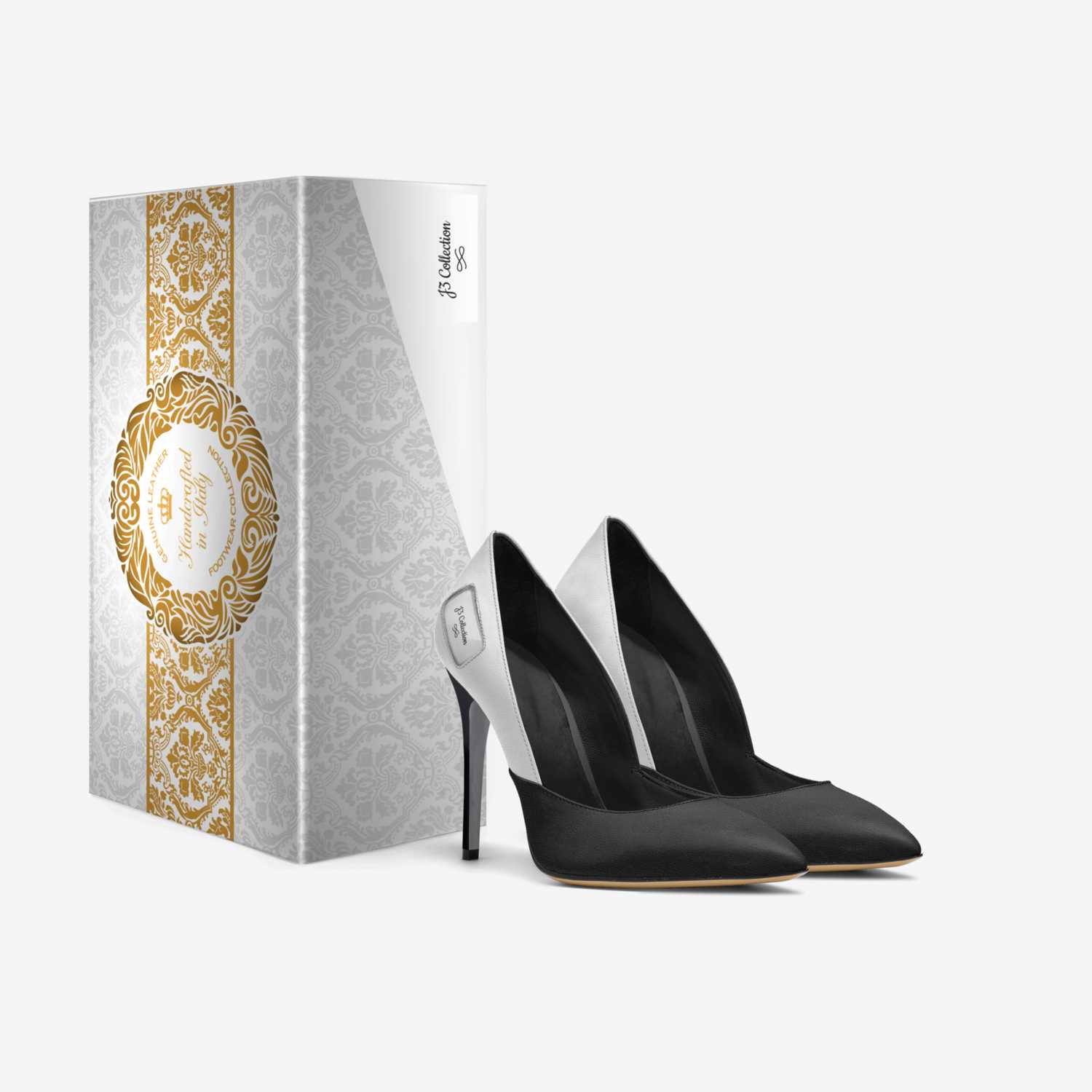 J3 Collection  custom made in Italy shoes by Stephanie Jordan | Box view