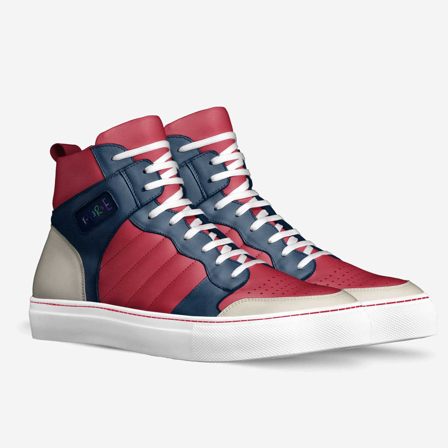 Crossover custom made in Italy shoes by Inverse Footwear | Double view