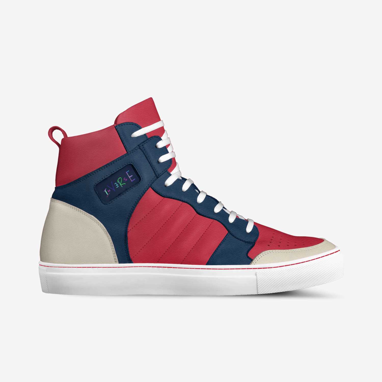 Crossover custom made in Italy shoes by Inverse Footwear | Side view