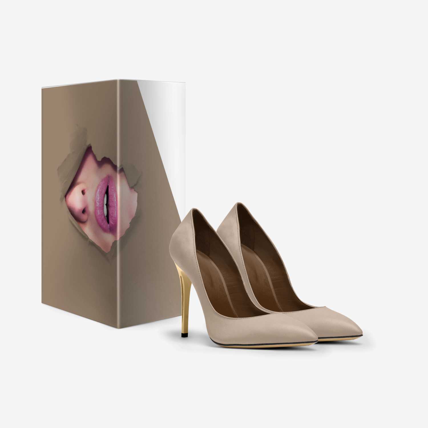 Patricia custom made in Italy shoes by Habib Kamara | Box view