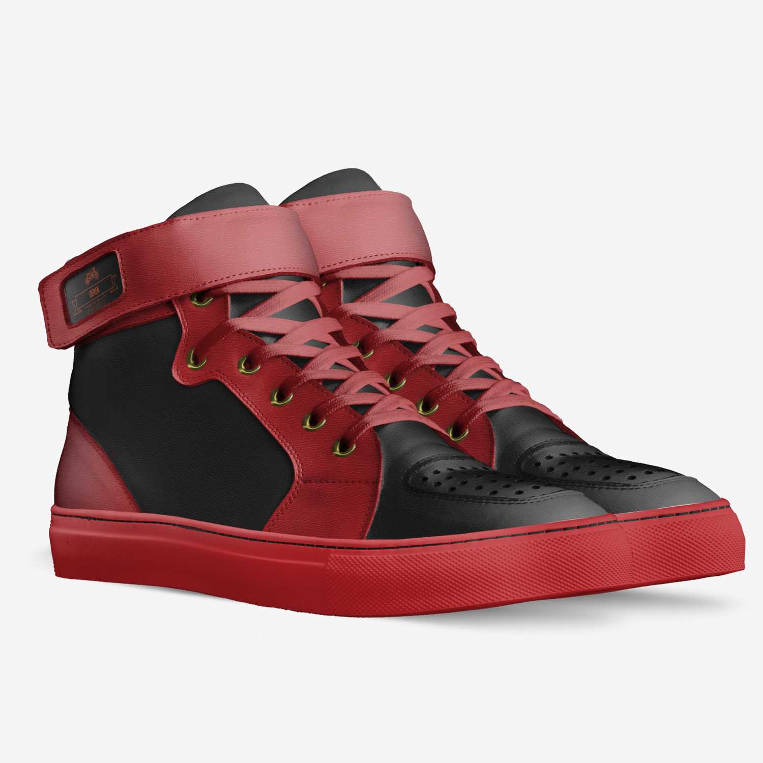 Derek custom made in Italy shoes by Derek Moore The Boss | Double view